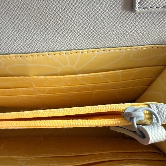 Betsey Johnson Floral Embellished Light Blue Crossbody Bag - Picture 7 of 10